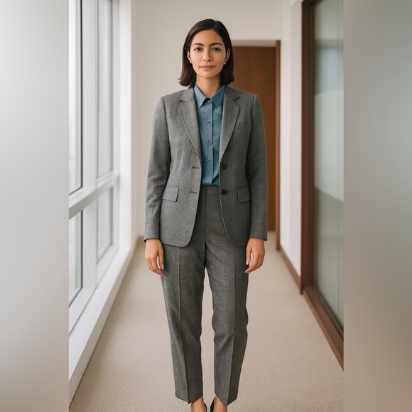 Judith & Charles Pants - Judith & Charles - Made in Canada! 🇨🇦 Wool Blend trousers / Dress Pants. Size 8